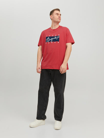 Maglietta T-Shirt Jorjoshua Ss Tee Crew Neck Jack&Jones Plus