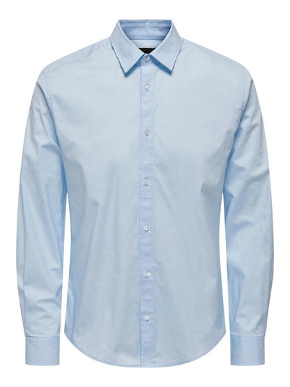 Camicia Andy Slim Easy Iron Poplin Shirt Noos Only & Sons