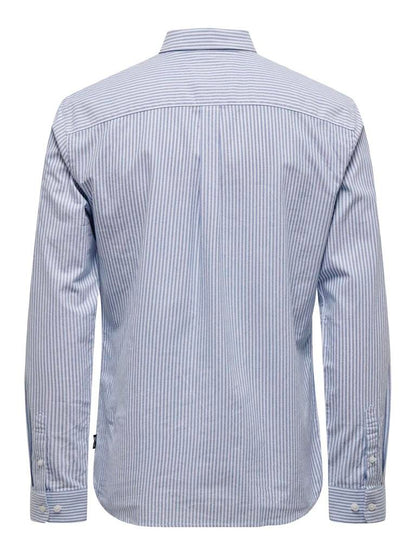 Camicia - Only & Sons Onsremy Ls Slim Wash Stripe Oxford Shirt