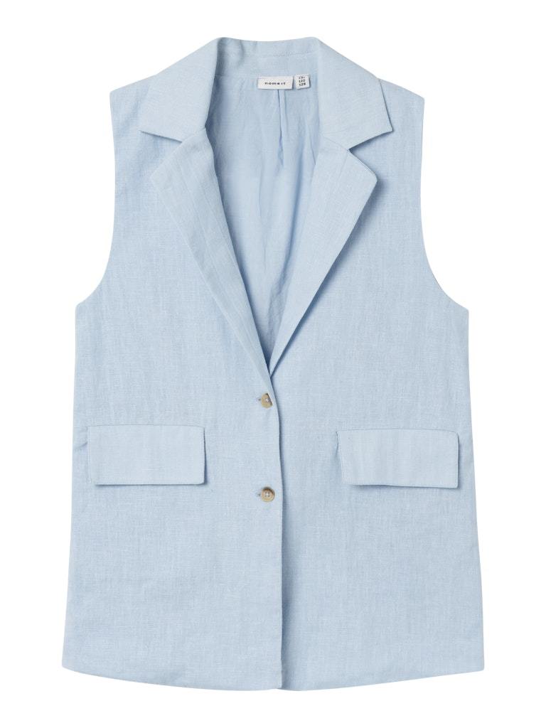 GILET - NAME IT NKFFALINNEN WAISTCOAT