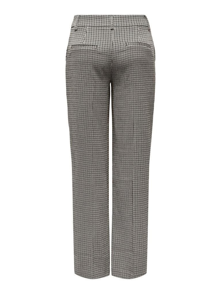 PANTALONE - ONLY ONLLETTIE MW STR CHECK PANT TLR