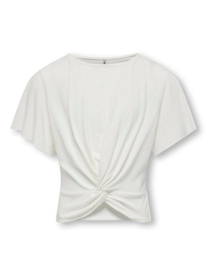 T-SHIRT - ONLY KIDS KOGPAM S/S KNOT TOP JRS