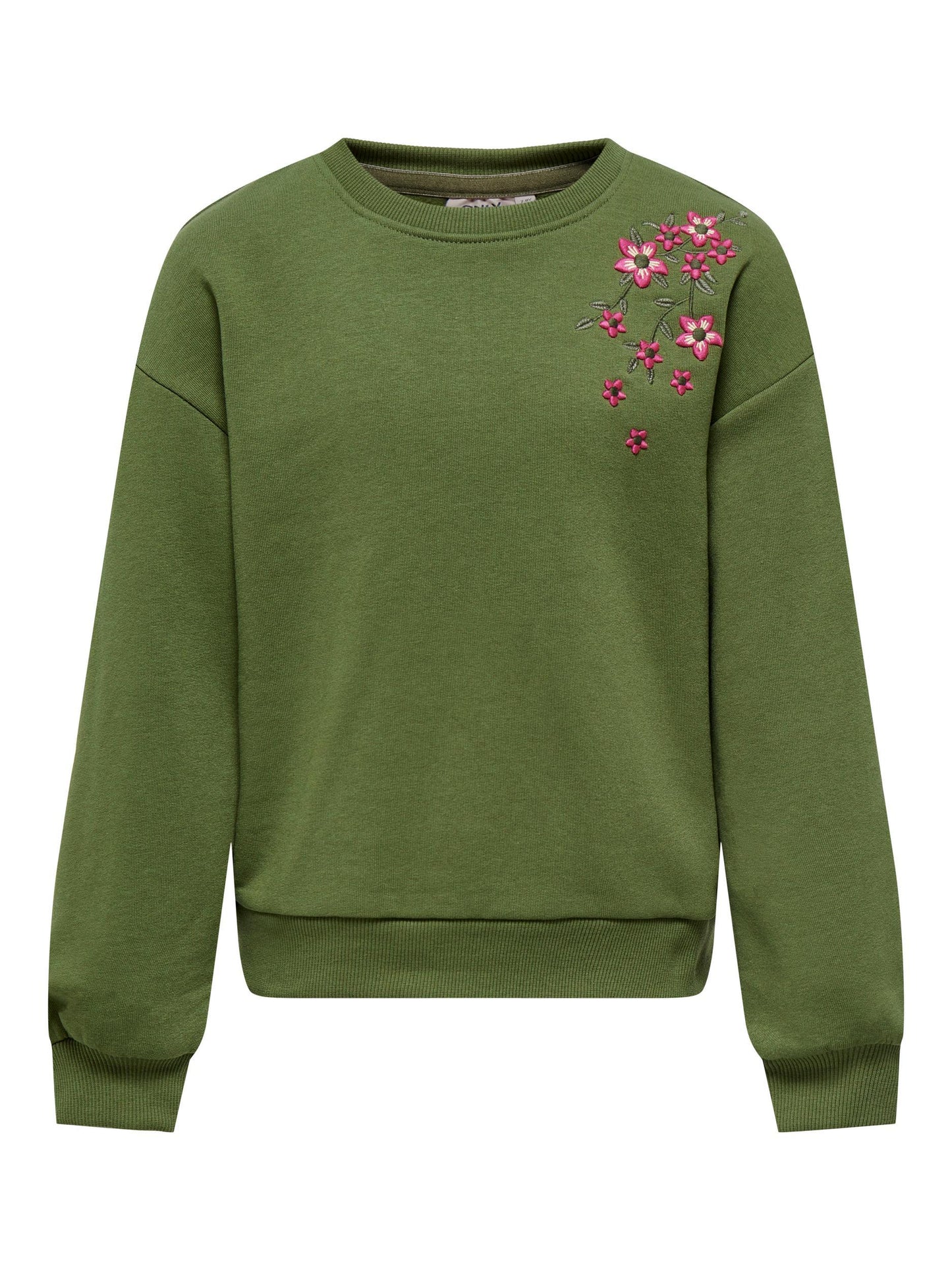 Felpa Kognew Brooke L/S Oneck Flower Swt Only Kids