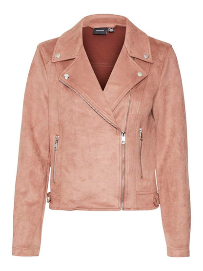 JACKET - VERO MODA VMJOSE SHORT FAUX SUEDE JACKET