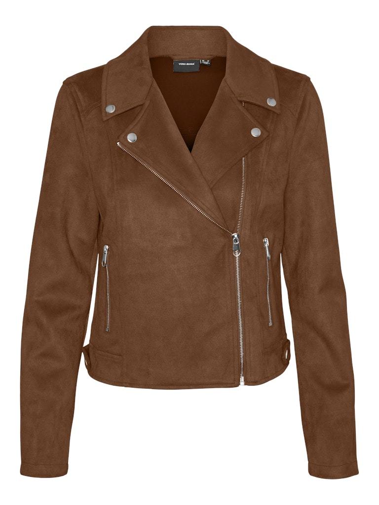 JACKET - VERO MODA VMJOSE SHORT FAUX SUEDE JACKET