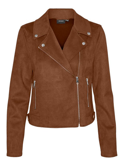 JACKET - VERO MODA VMJOSE SHORT FAUX SUEDE JACKET