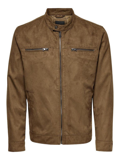 Giubbotto Willow Fake Suede Jacket Otw Noos Only & Sons