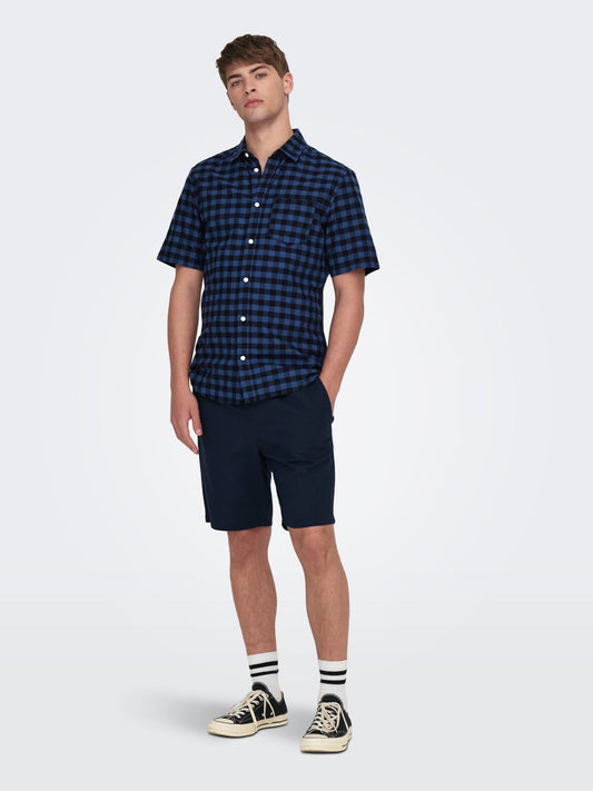 Only & Sons - Shorts - Uomo | linus 0007 cot lin noos