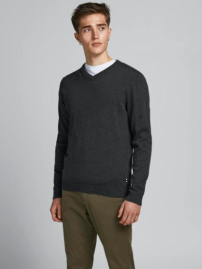 Felpa Ebasic Knit Vneck Noos Jack&Jones