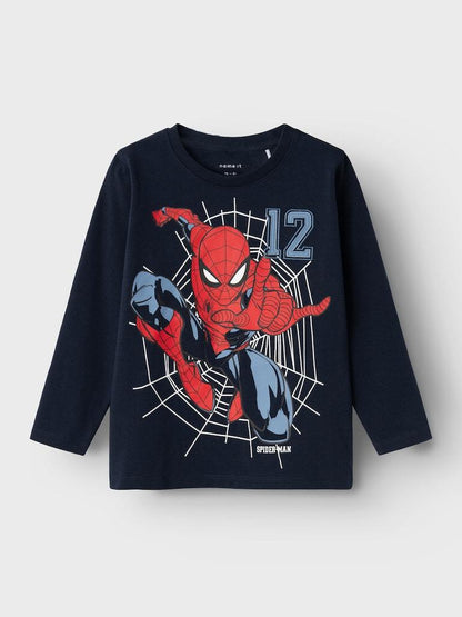 T-SHIRT - NAME IT NMMJARIS SPIDERMAN LS TOP MAR