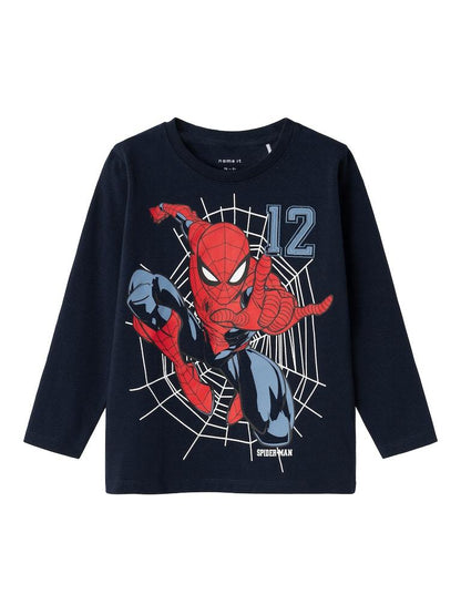 T-SHIRT - NAME IT NMMJARIS SPIDERMAN LS TOP MAR