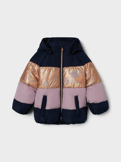 Giubbotto Nmfmille Puffer Jacket Block Foil Name It