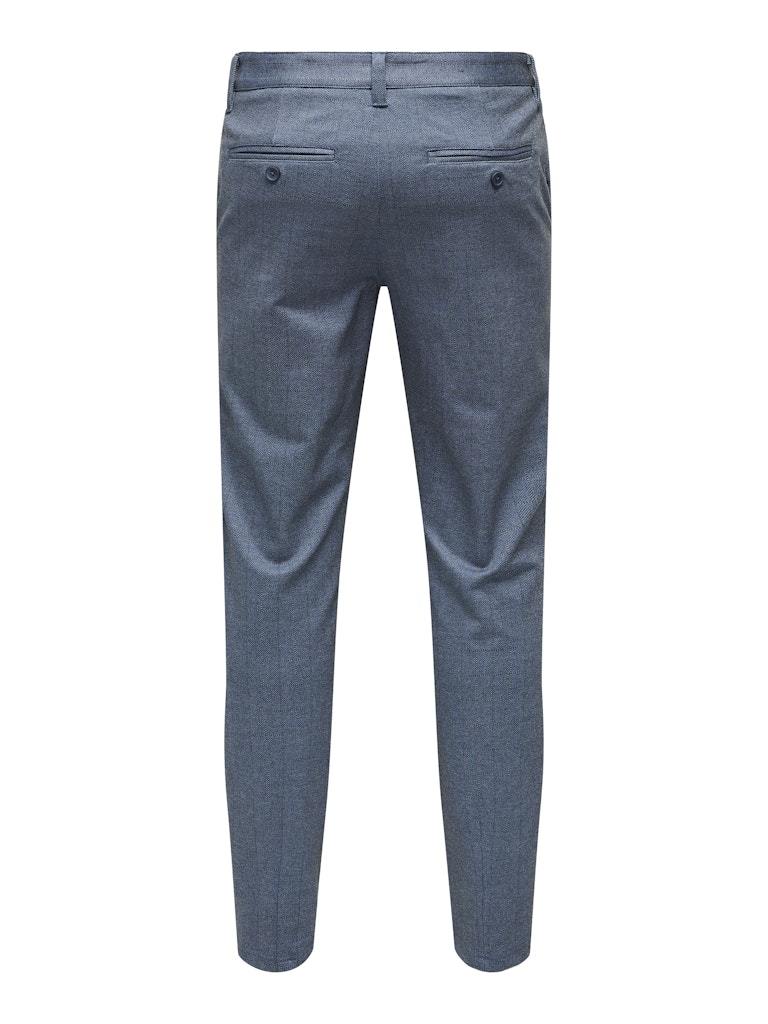 PANTALONE - ONLY & SONS ONSMARK SLIM 02093 HERRINGBONEPANT NOOS