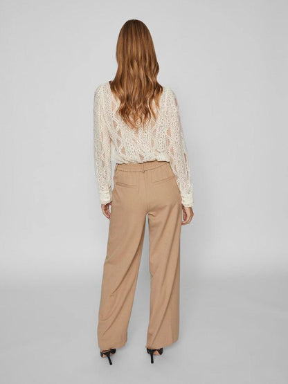 Pantalone - Vila Vivarone Hw Wide Pant - Noos