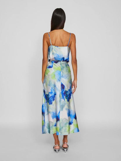Vila - Gonna - Donna | viravenna watercolor midi skirt/dc