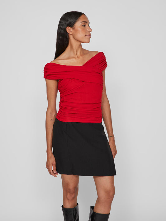 Vila - Top - Donna | vipartina off shoulder s/l /su
