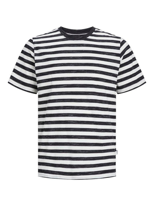 T-Shirt - Jack&Jones Jortampa Stripe Tee Ss Crew Neck