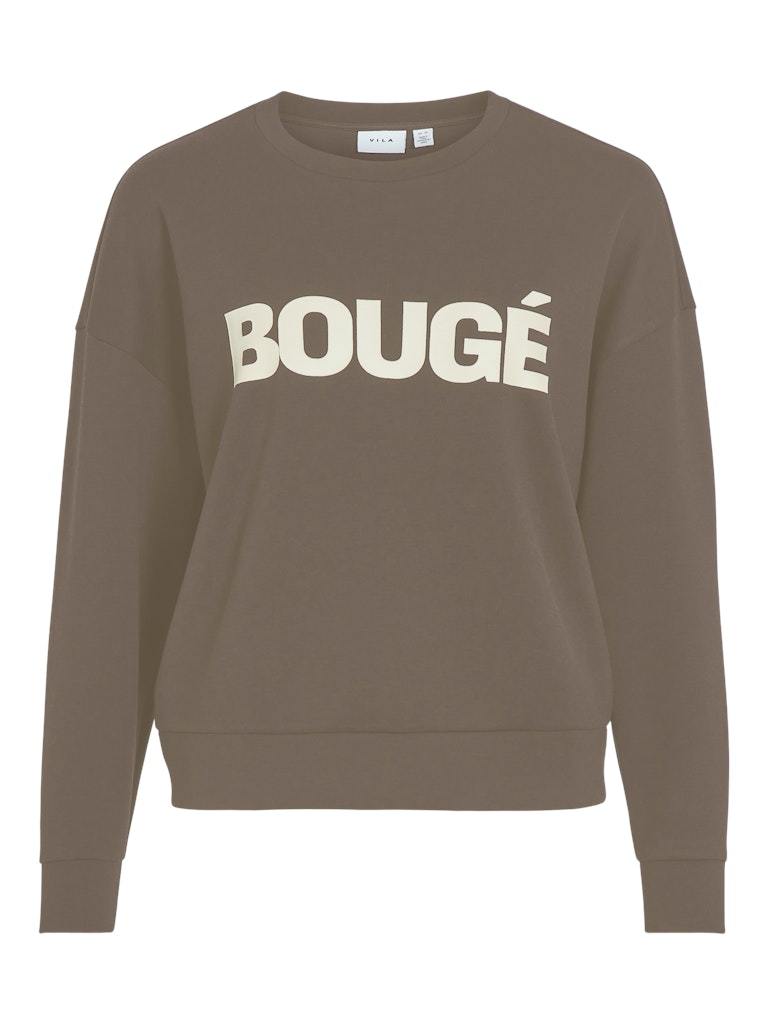 FELPA - VILA VISIFFI BOUGÉ L/S SWEAT TOP