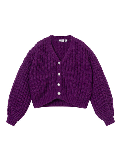 Cardigan In Maglia Rendyani Ls Knit Name It