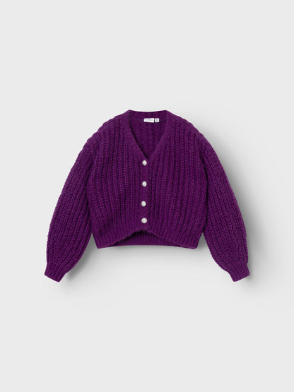 Cardigan In Maglia Rendyani Ls Knit Name It