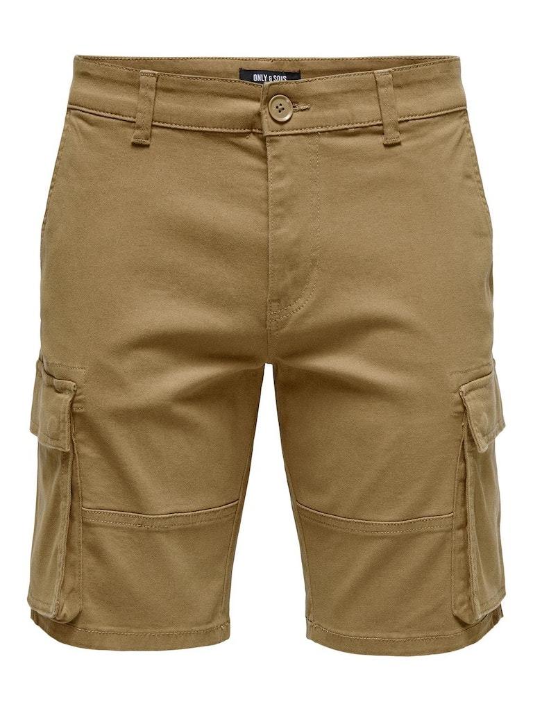 SHORTS - ONLY & SONS ONSCAM STAGE CARGO SHORTS 6689 LIFE NOOS