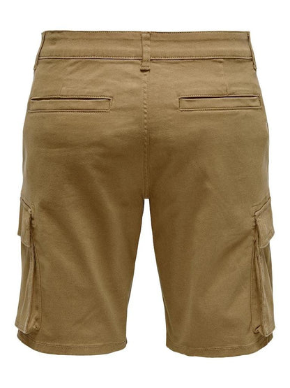 SHORTS - ONLY & SONS ONSCAM STAGE CARGO SHORTS 6689 LIFE NOOS