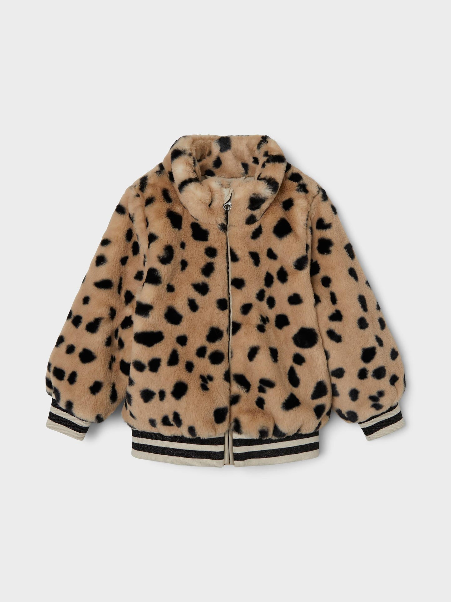 Giubbotto Nmfmindy Faux Fur Jacket Leo Name It