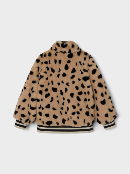 Giubbotto Nmfmindy Faux Fur Jacket Leo Name It