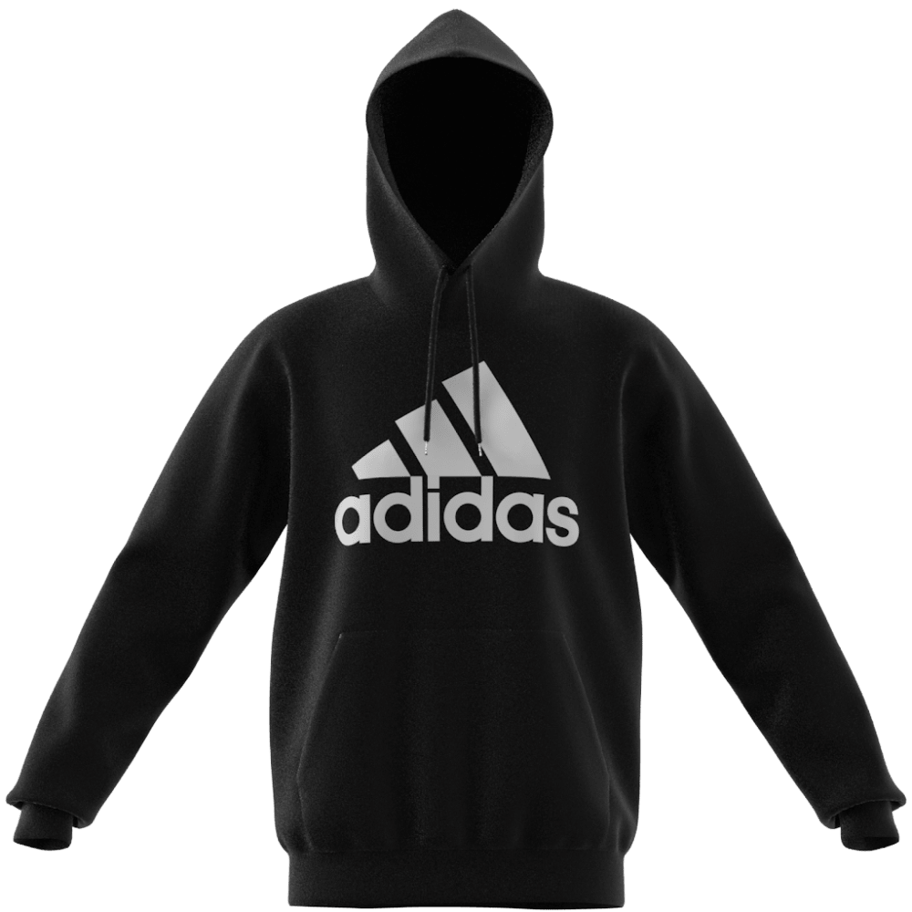 Felpa Cappuccio Big Logo Fleece Adidas