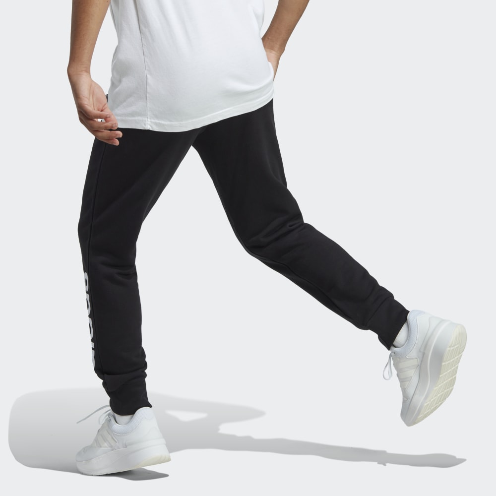 Pantalone French Terry Tapered Cuff Logo Adidas