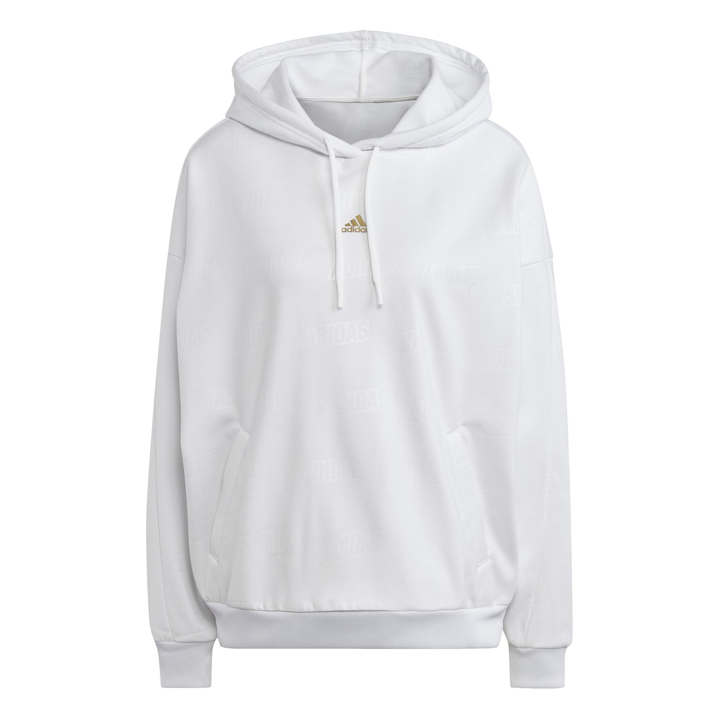 Felpa Cappuccio Embossed Monogram Fleece Adidas