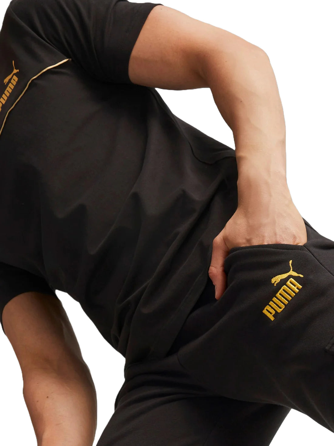 Pantalone Ess+ Minimal Gold Puma