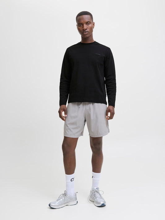 JACK&JONES - Tshirt manica lunga - Uomo | JCOFUSION INTERLOCK TEE LS CREW NECK