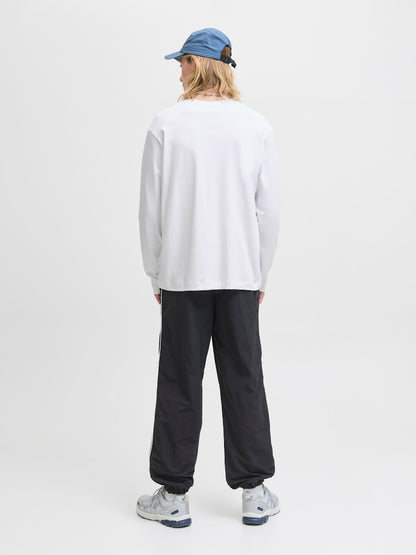 JACK&JONES - Tshirt manica lunga - Uomo | JCOFUSION INTERLOCK TEE LS CREW NECK