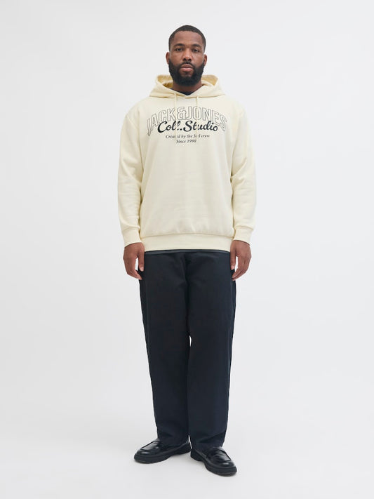 JACK&JONES PLUS - Felpa - Uomo | JJMAKOTO SWEAT HOOD PLS