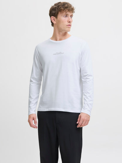 JACK&JONES - Tshirt manica lunga - Uomo | JPRBLACASPER LS TEE FST