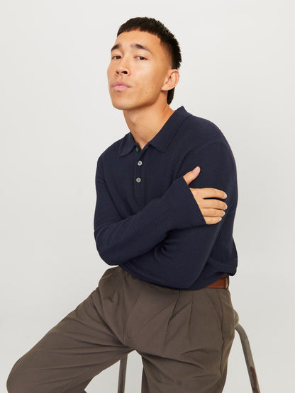 Jack&Jones - Polo manica lunga - Uomo | jprblusandri pullover polo ls