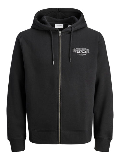 JACK&JONES - Felpa - Uomo | JJMAKOTO SWEAT ZIP HOOD PLS