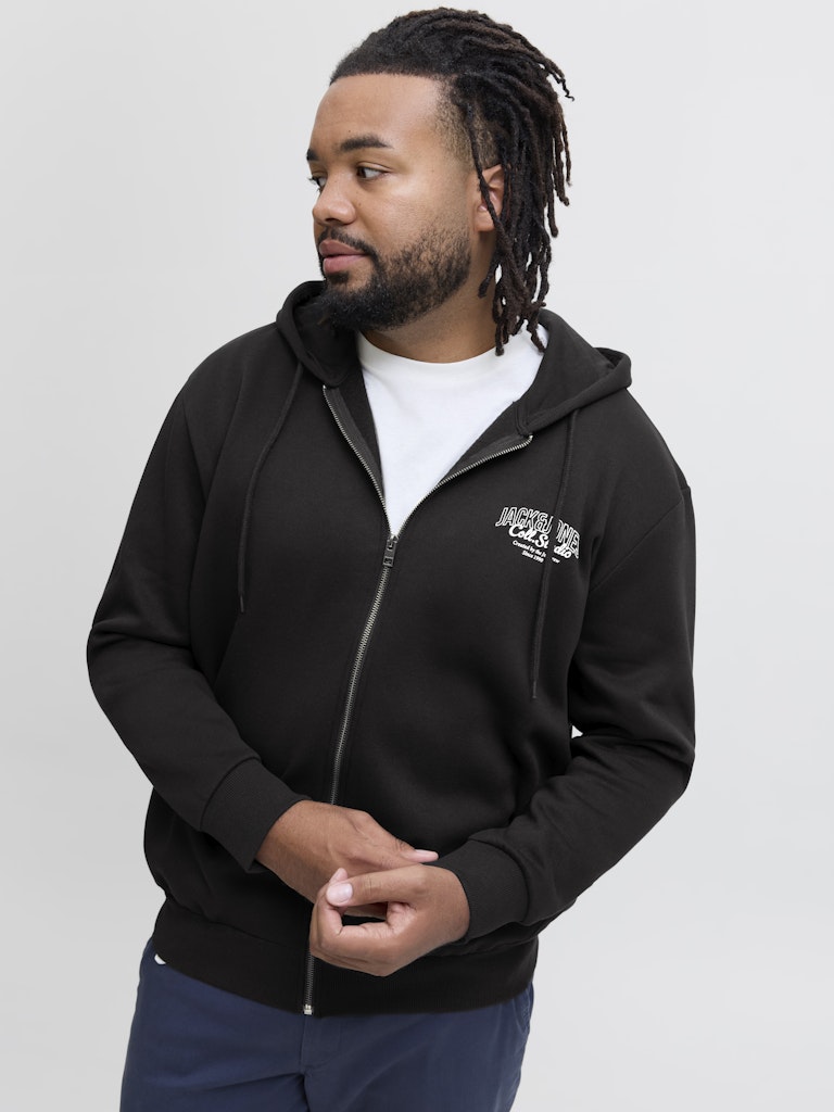JACK&JONES - Felpa - Uomo | JJMAKOTO SWEAT ZIP HOOD PLS