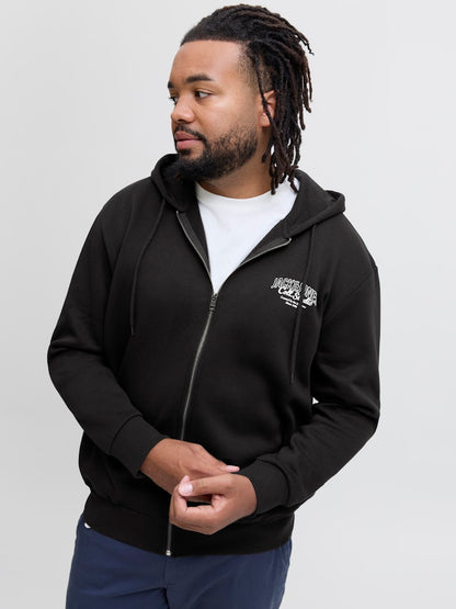 JACK&JONES - Felpa - Uomo | JJMAKOTO SWEAT ZIP HOOD PLS