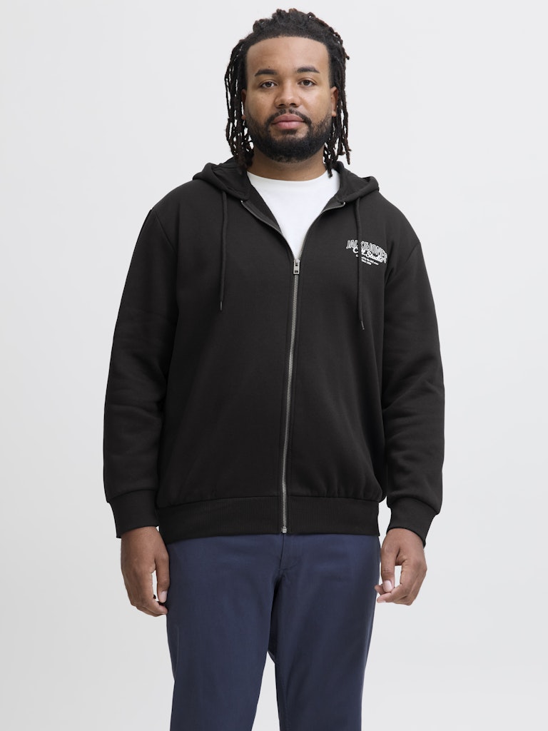 JACK&JONES - Felpa - Uomo | JJMAKOTO SWEAT ZIP HOOD PLS