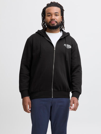 JACK&JONES - Felpa - Uomo | JJMAKOTO SWEAT ZIP HOOD PLS