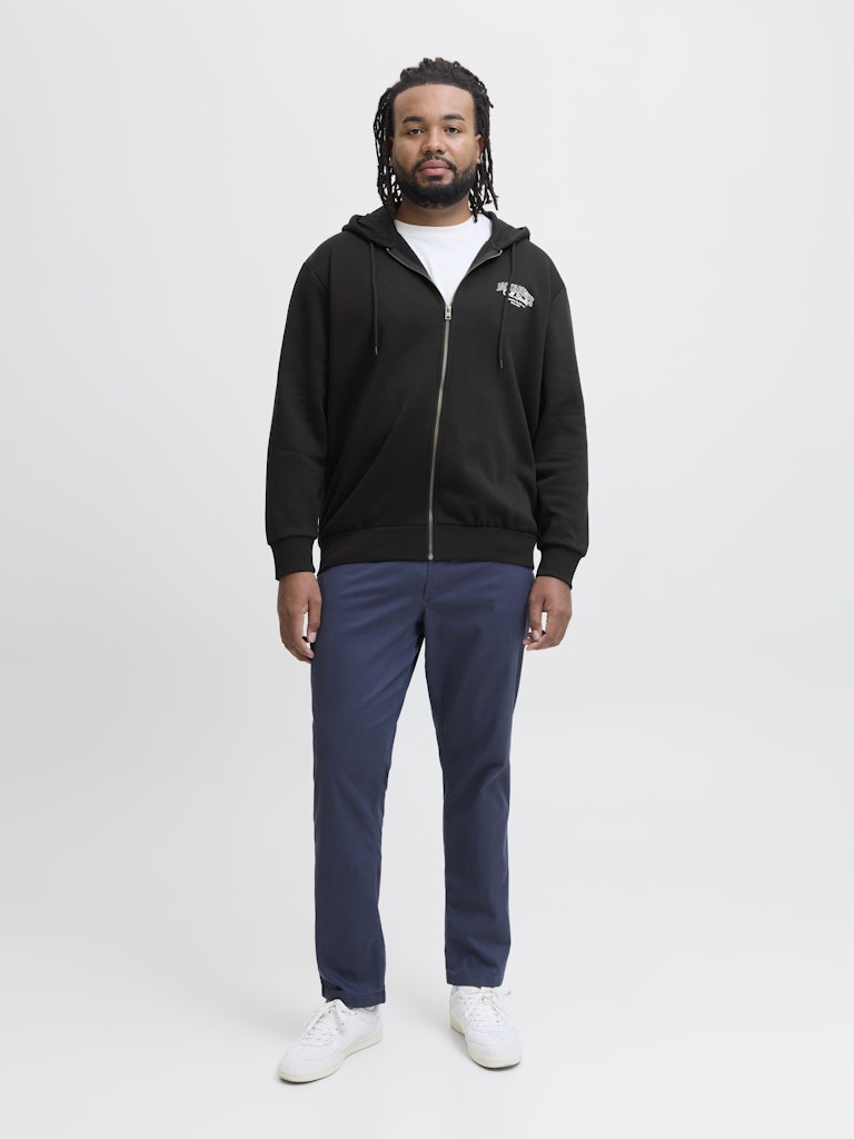 JACK&JONES - Felpa - Uomo | JJMAKOTO SWEAT ZIP HOOD PLS