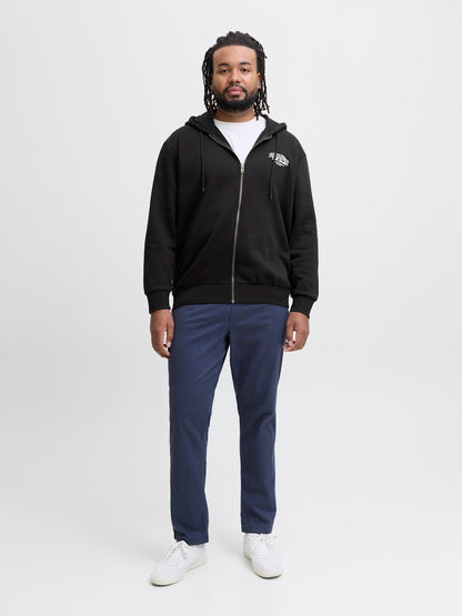 JACK&JONES - Felpa - Uomo | JJMAKOTO SWEAT ZIP HOOD PLS