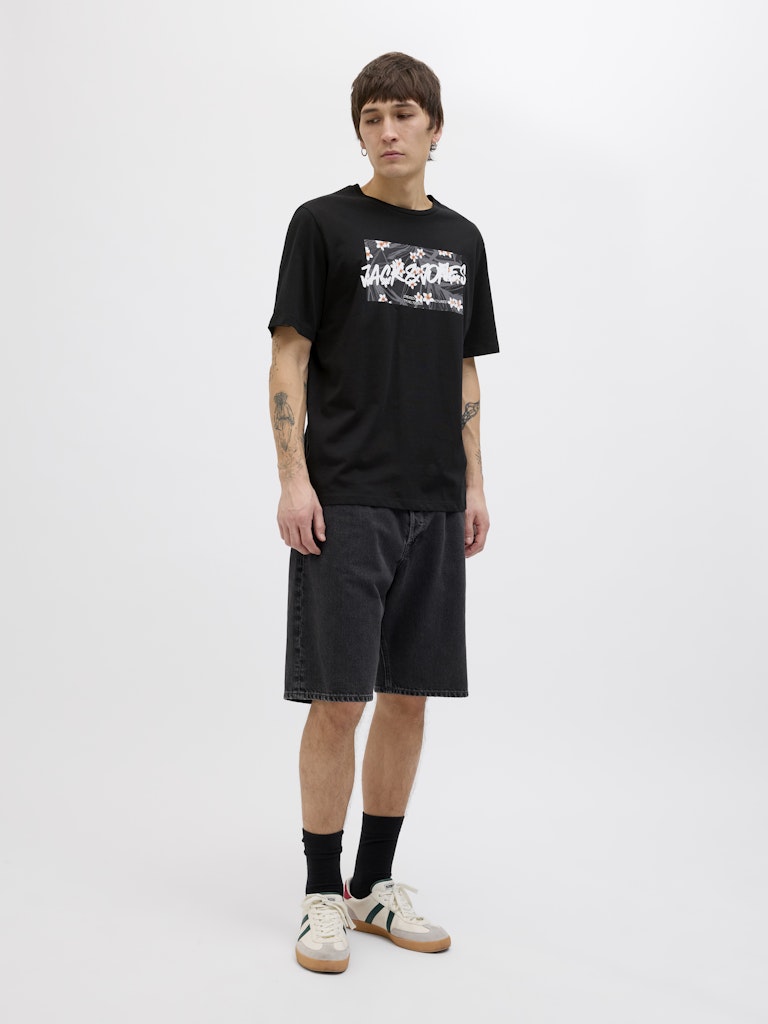Jack&Jones - T-shirt - Uomo | jjhawaii shape tee ss crew neck ln