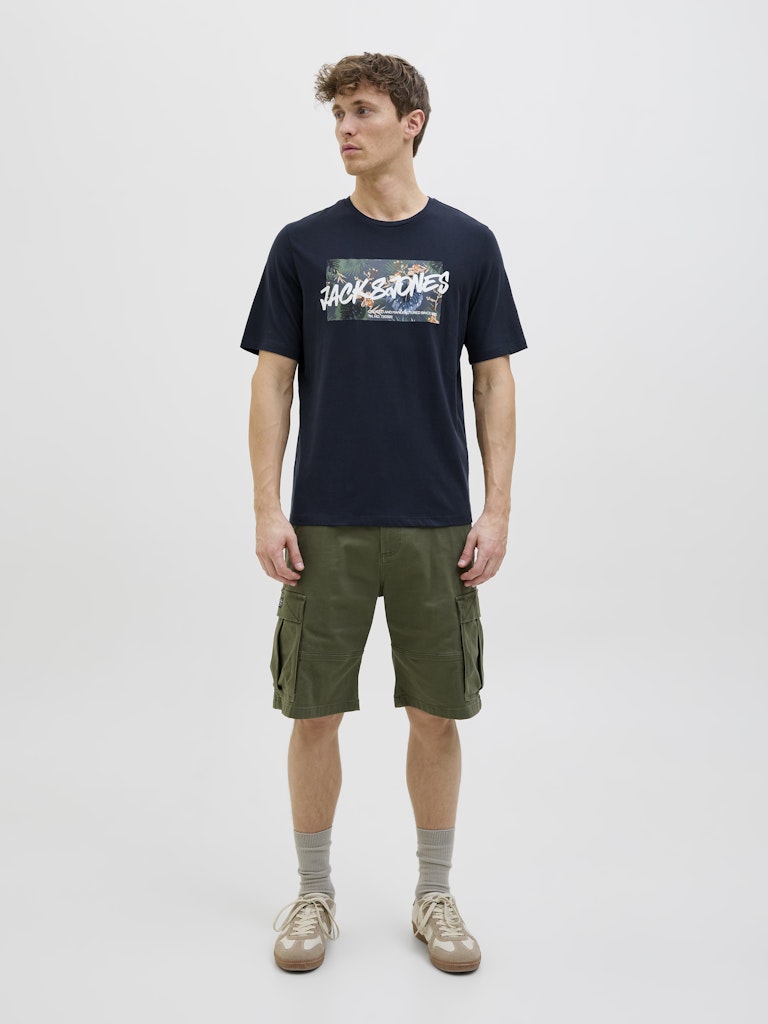 Jack&Jones - T-shirt - Uomo | jjhawaii shape tee ss crew neck ln