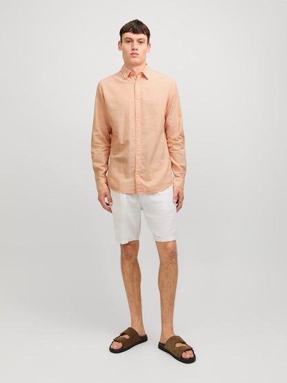 Jack&Jones - Camicia - Uomo | jjelinen blend shirt ls sn