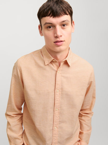 Jack&Jones - Camicia - Uomo | jjelinen blend shirt ls sn