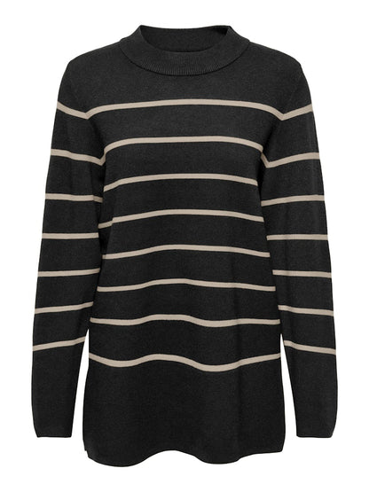 JDY - Pullover - Donna | jdymila life l/s on long slit pull knt
