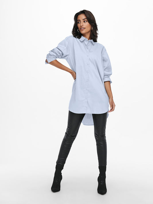 JDY - Camicia - Donna | jdymio l/s long shirt wvn noos